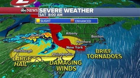 East Coast at risk of severe weather this weekend | WTRF