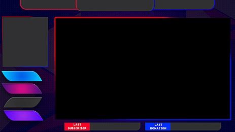 Modern Twitch Live Streaming Overlay Background Images, Vectors and PSD ...