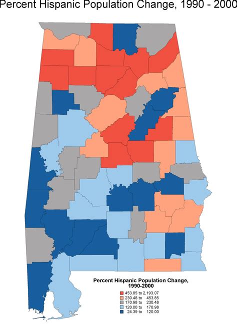 Alabama Maps - Demographics