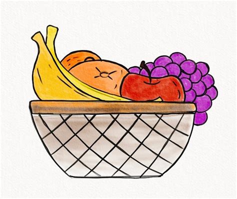 35 Easy Fruit Drawing Ideas Ever | Choose Marker (2023)