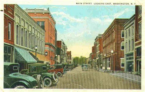 Main Street - Washington, NC | Scenes, Street view, Main street