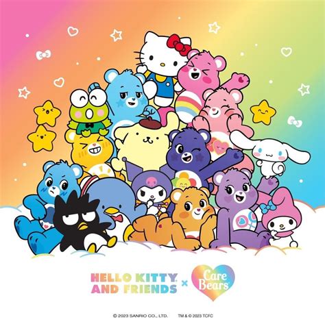 Care Bear x Hello Kitty And Friends is coming up soon! : r/CinnamorollClub