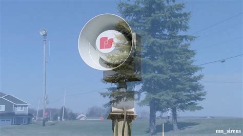 Federal Signal 2001-130 Siren Test - Full Alert - Byron, Minnesota - YouTube