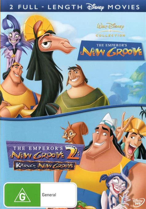 MOVIE - EMPEROR'S NEW GROOVE / KRONK'S NEW GROOVE 2 DVD: Amazon.co.uk: DVD & Blu-ray