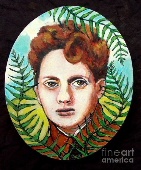 Dylan Thomas Tribute Portrait Fern Hill Painting by Patience - Fine Art ...