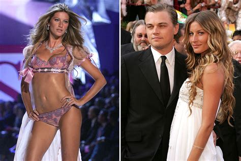 When did Gisele Bundchen date Leonardo DiCaprio?