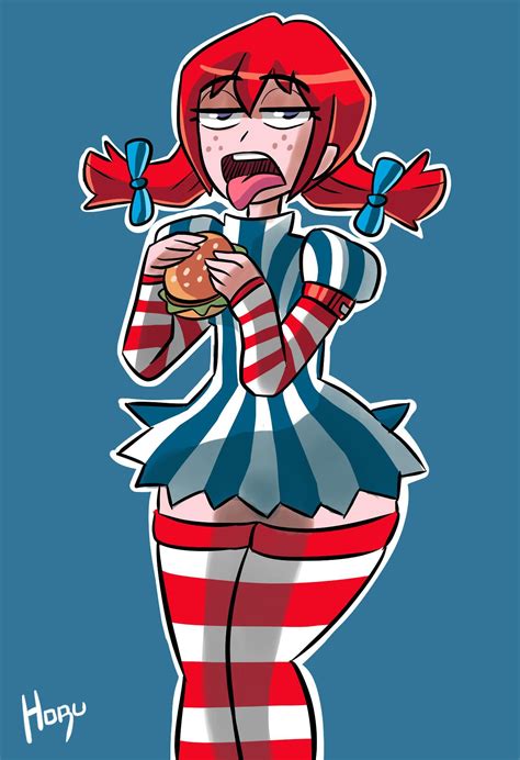 I felt like a WENDY'S Burger. | Smug Wendy's | Sexy anime art, Wendy ...