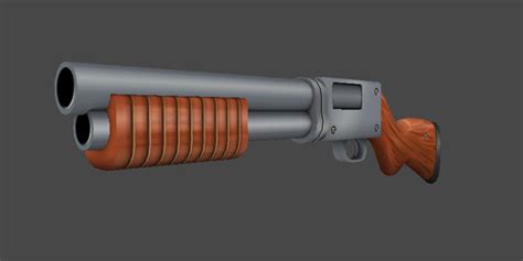 Shotgun Model Finished | STRANGE GAMES STUDIOS