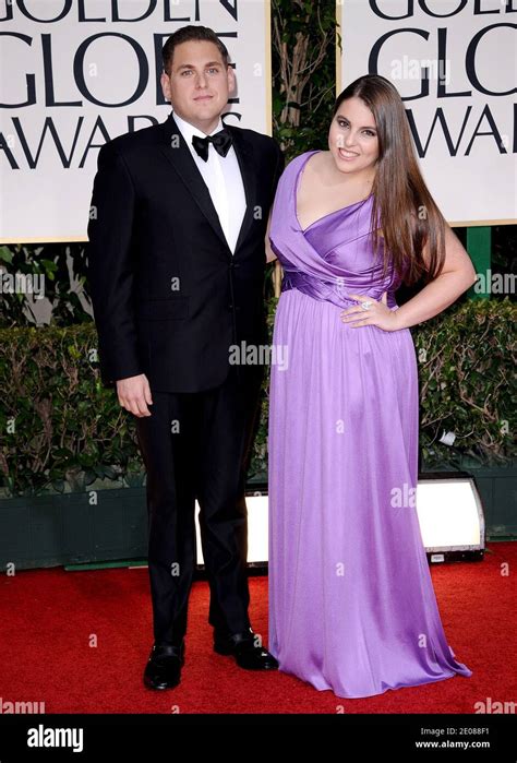 Jonah Hill arriving for the 69th Annual Golden Globe Awards Ceremony ...