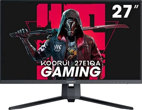 KOORUI 27 Inch QHD Gaming Monitor 144 Hz, VA, 1ms, DCI-P3 90% Color ...