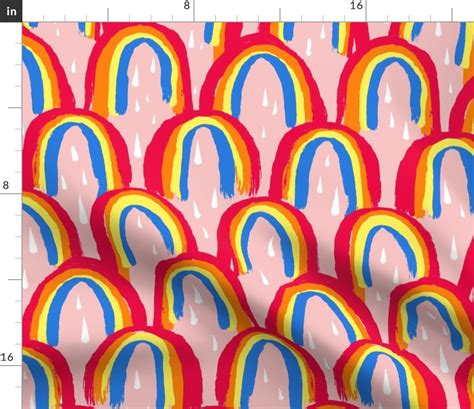 RAINBOW Fabric | Spoonflower