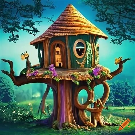 Enchanted tree house