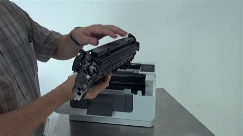 HP LaserJet Pro M404dn - YouTube