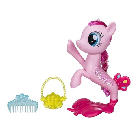 New "My Little Pony: The Movie" Glitter & Style Pinkie Pie Sea Pony Set ...