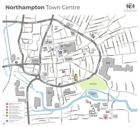 Northampton Town Centre Map 2 | PDF