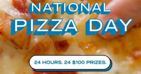 Domino’s National Pizza Day 2023 Twitter Giveaway - Julie's Freebies