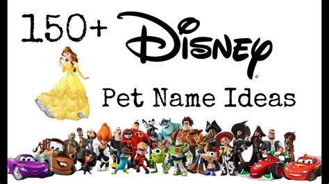 150+ Disney Pet Name Ideas - YouTube