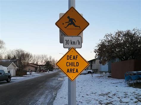 Sexsmith family thrilled after Deaf Child Area sign set up - My Grande Prairie Now