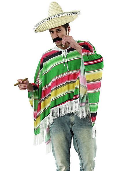 Mexican Poncho Costume