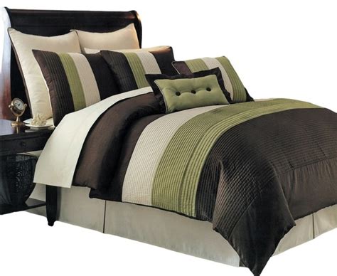 Sage Hudson Luxury 8-Piece comforter Set, Cal-King - Traditional ...