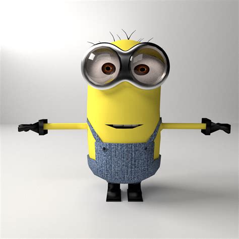 Minion 3D Model 3DS FBX BLEND DAE | CGTrader.com