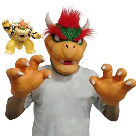 Super-Males-Bowser-Cosplay-Props-Latex-Face-Mask-Anime-Masks-Cosplay ...