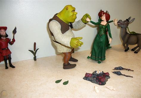 Shrek Fiona Donkey Farquaad Figures 2001 McFarlane Toys DreamWorks 6" | #1916650084