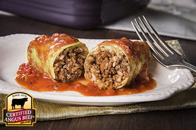 Beef Stuffed Cabbage Rolls