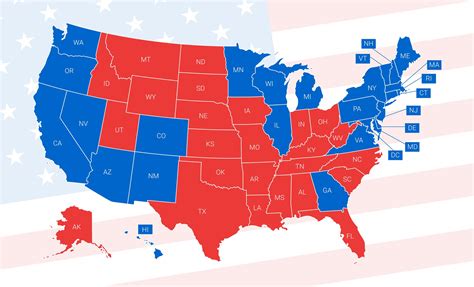 Map Of States By Political Party 2024 - Retha Charmane