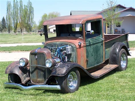 Show-winning homebuilt 1934 Hotrod Ford Pickup | MyRideisMe.com | Rat ...