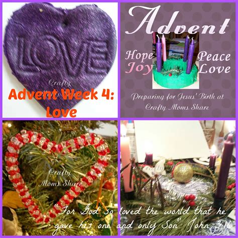 Crafty Moms Share: Advent Week 4: Love