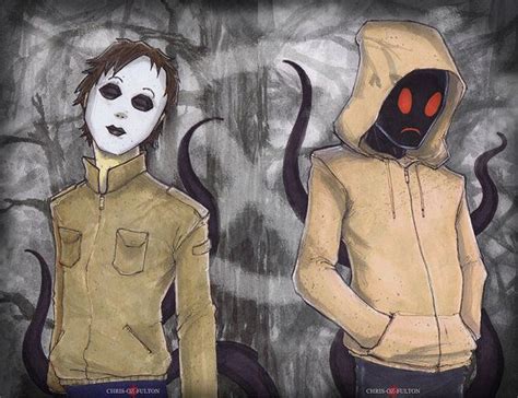 Hoodie Masky Proxies Creepypasta Poster Print Set of 2 | Etsy | Hoodie marble hornets, Poster ...