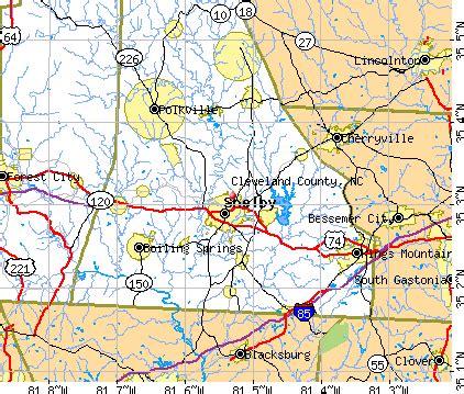 Cleveland County, North Carolina detailed profile - houses, real estate ...