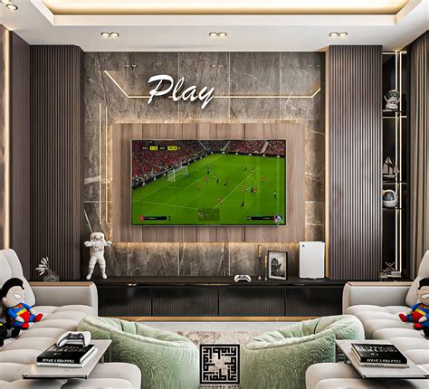 Modern PlayStation Room ️ for 3 kids 😍 :: Behance