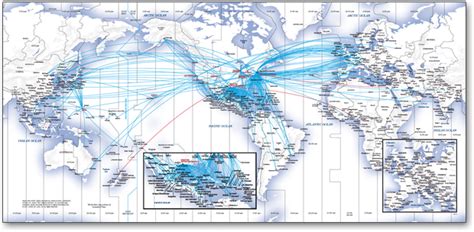 United Airlines World Map - Eileen Margarita