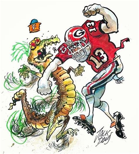 Georgia vs. Florida | Georgia dawgs, Georgia bulldog mascot, Georgia ...