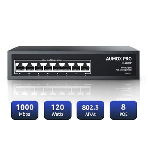 Top 10 Best Unmanaged Poe Gigabit Switch : Reviews & Buying Guide - Katynel