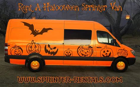 Sprinter Rentals Halloween Van | Sprinter Van Rentals USA