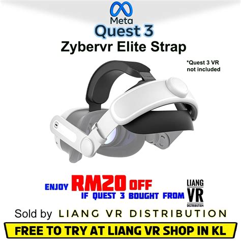 Zyber VR Elite Strap for Meta Quest 3 VR Headset | Shopee Malaysia