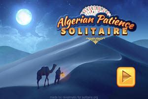 Algerian Patience Solitaire Card Video Game: Play Free Online Algerian Solitaire - No App ...