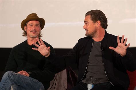 Brad Pitt & Leonardo DiCaprio Dish About Art on ‘WTF’ Podcast