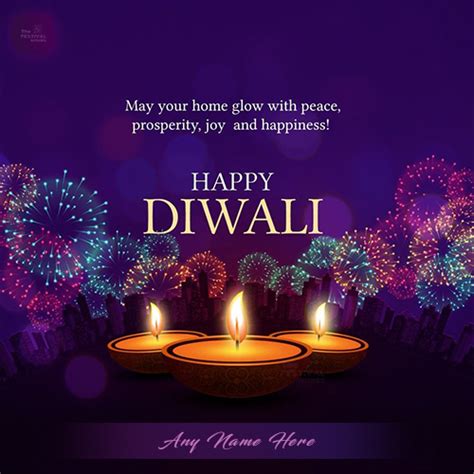 Diwali Greeting Cards With Company Name