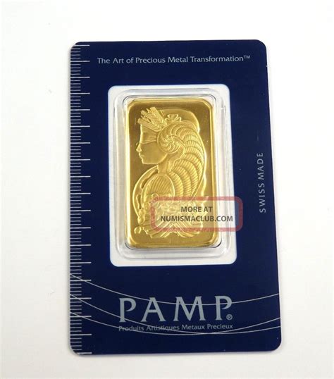 Pamp Suisse One Troy Ounce 999, 9 Fine Gold