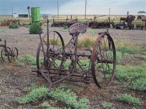 Yard Art: Beautiful Old Farm Equipment