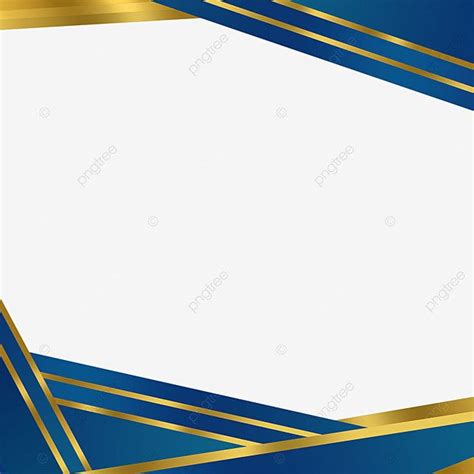 an abstract blue and gold background with white paper for text or image, it is suitable to be ...