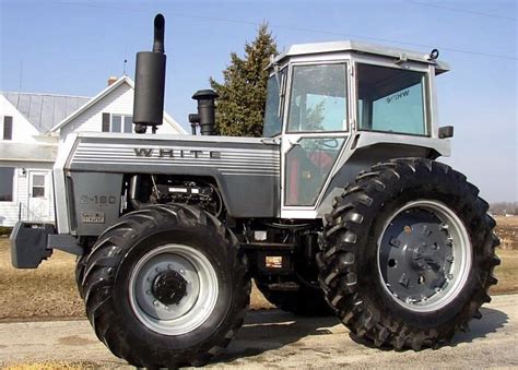 White tractor.This is a 180hp 2-180 Field Boss which was introduced in ...