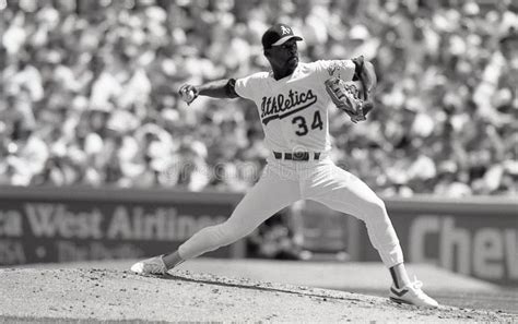 Oakland Athletics Pitcher Dave Stewart. Editorial Photography - Image ...