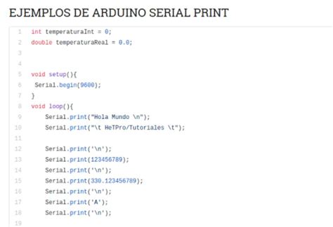 Arduino Serial Print en 5 minutos - HeTPro-Tutoriales