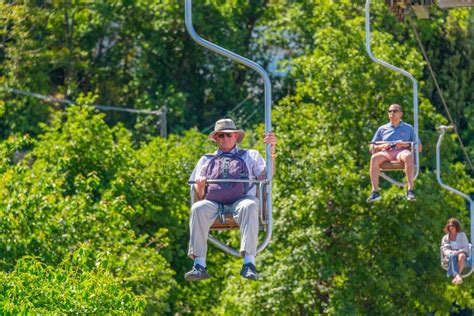 Anacapri, Italy, May 20, 2022: Chairlift Leading To the Monte so ...