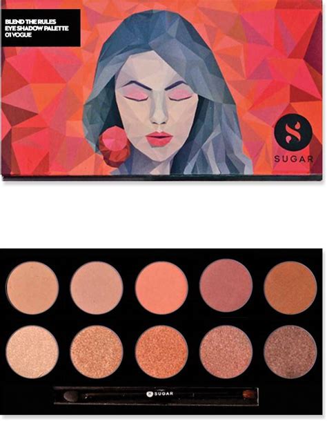 SUGAR Cosmetics Blend The Rules Eyeshadow Palette Vogue 12.5 g - Price ...